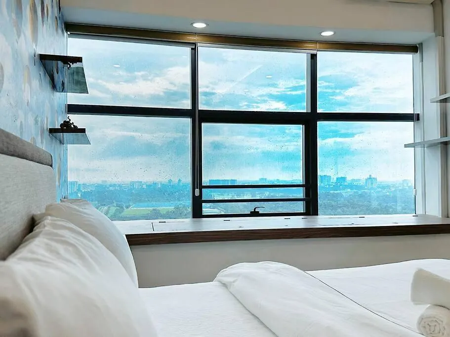 Lägenhet Skyhigh City Retreat -4K Netflix Johor Bahru